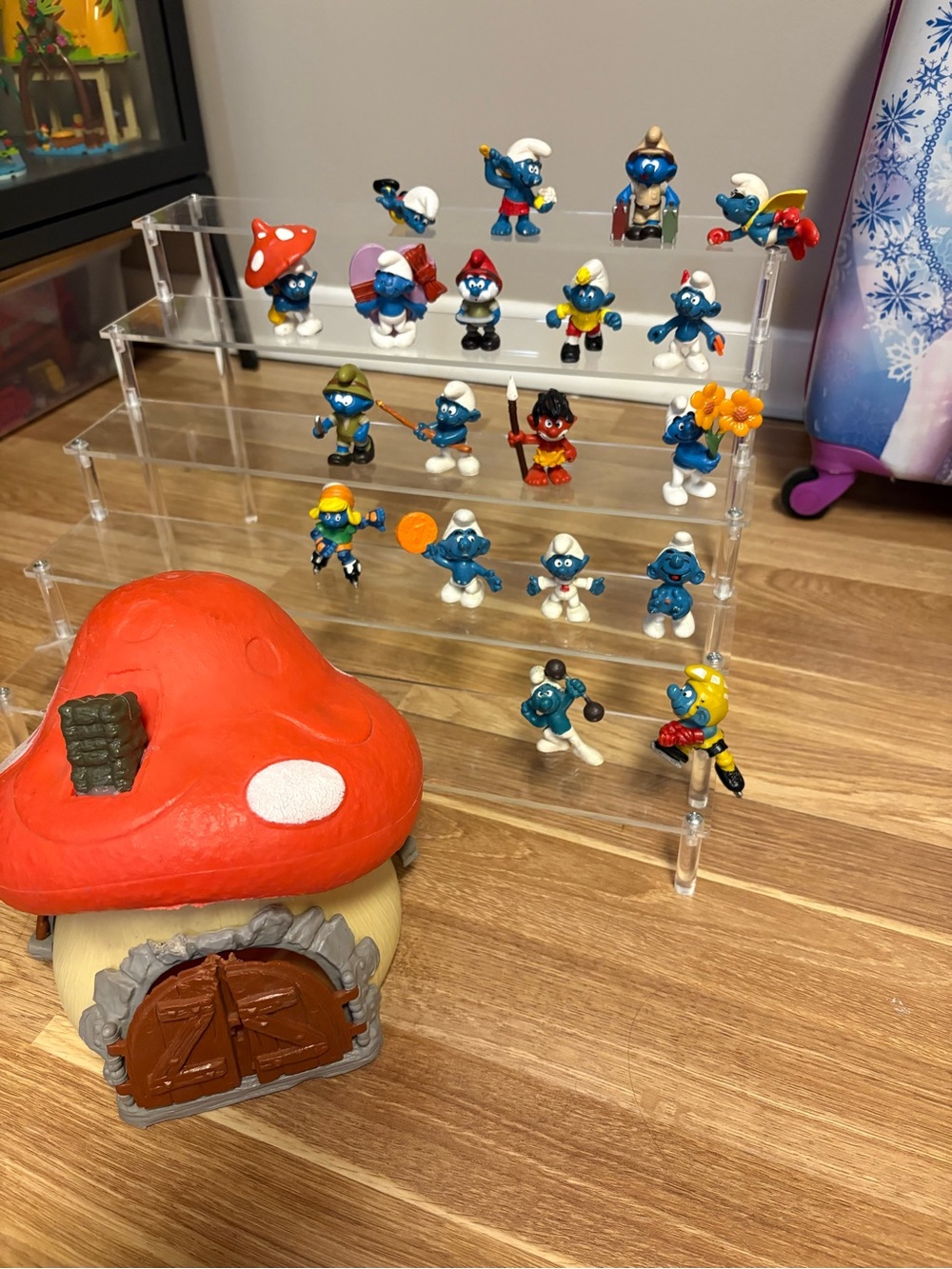 Peyo Scheilch Smurfs Figure, Bully Figurine Lot
